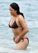 Paula Patton - wearing a bikini at a beach in Miami 08/28/2013
