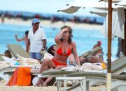 Anthea Turner Bikini Candids