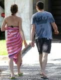 Charlotte Casiraghi bikini candids